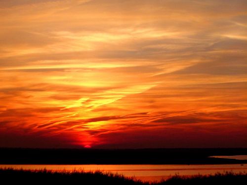 sunset menorca abendstimmung