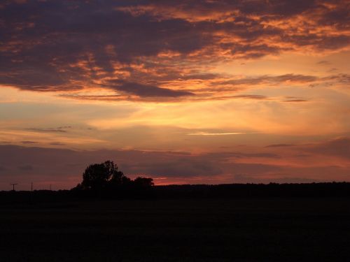 sunset abendstimmung twilight