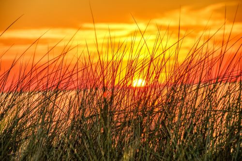 sunset romance abendstimmung