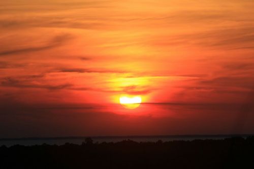 sunset landscape wisconsin