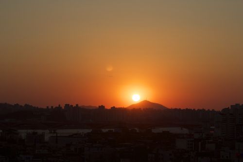 sunset seoul glow