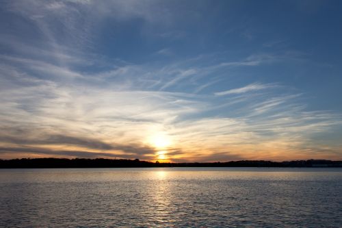 sunset potomac river alexandria