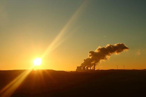 sunset power plant factory