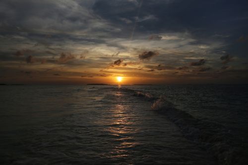 sunset sea sunset sea