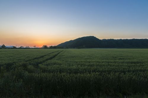 sunset hokkaido natural