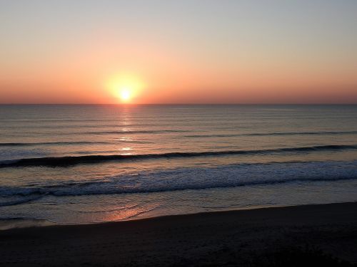 sunset florida beach