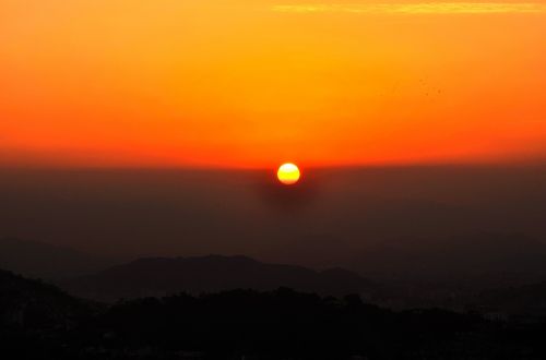 sunset afternoon brazil