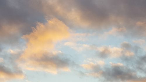 sunset sky clouds