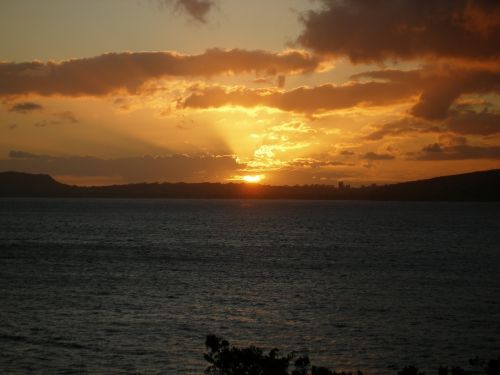 sunset hawaii portlock