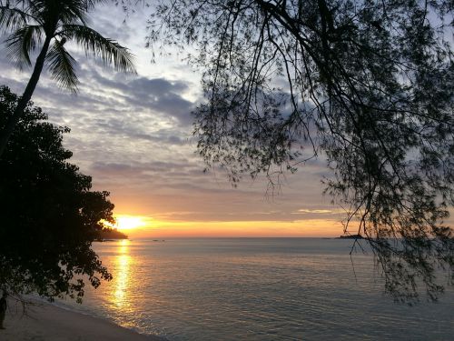 sunset sunset from nias island indonesia indonesian sunset