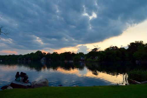 sunset lake children