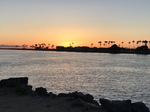 sunset san diego mission bay