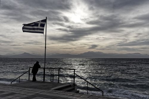 sunset greece summer