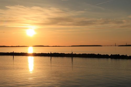 sunset dänemak stubbeköbingen