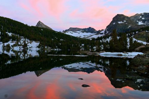 sunset wind river wyoming