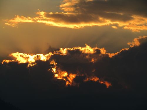 sunset sunrise cloud