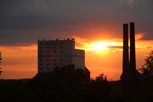 sunset abendstimmung mood