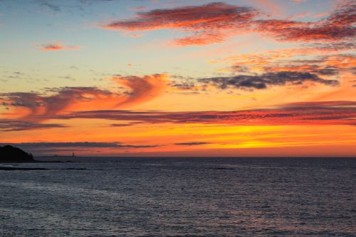 sunset noirmoutier beach