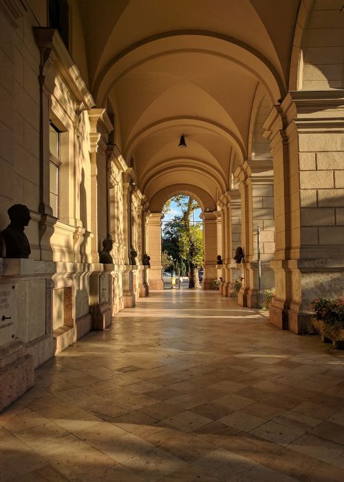 sunset corridor architecture