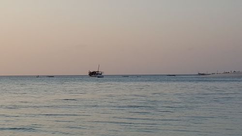 sunset zanzibar tanzania