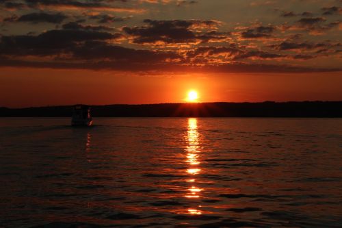 sunset water reservoir