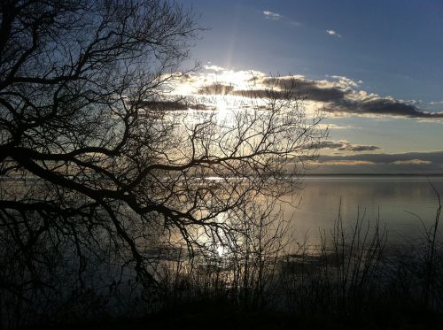 sunset gränna vättern