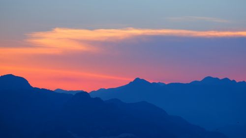 sunset sky beach