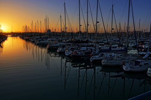 sunset port marina