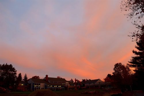 sunset sky clouds