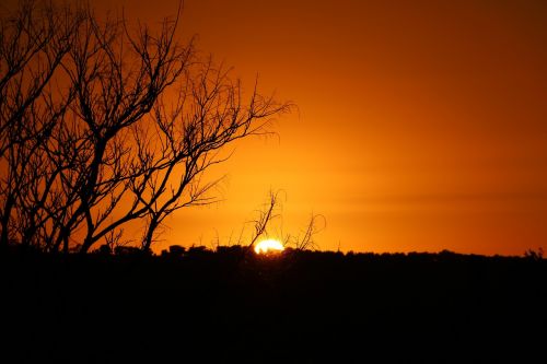 sunset sky twilight