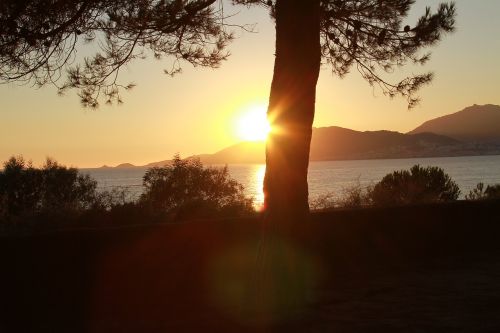 sunset marinca corsican