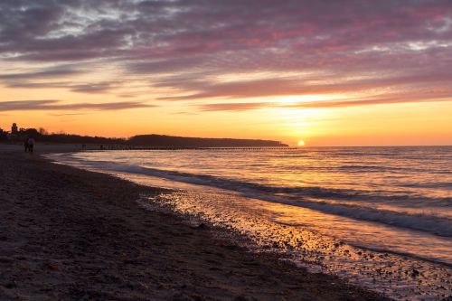 sunset landscape sky