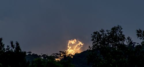 sunset sky cloud