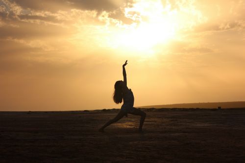 sunset dance dancer