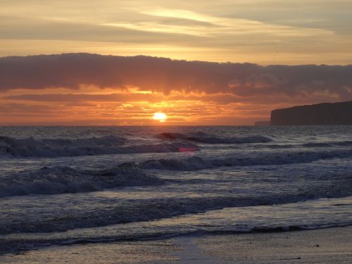 sunset panoramic dawn