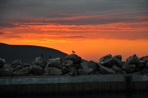 sunset panoramic dawn