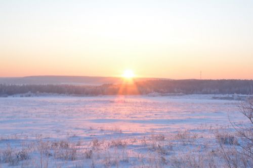 sunset nature