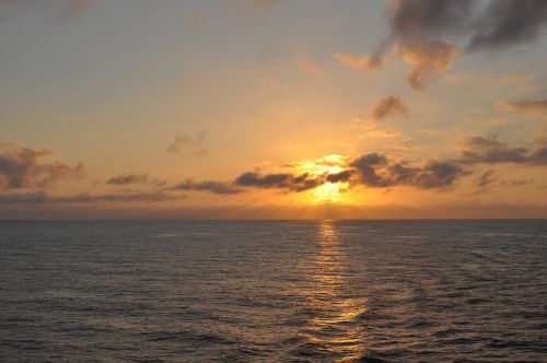 sunset cloud landscapes