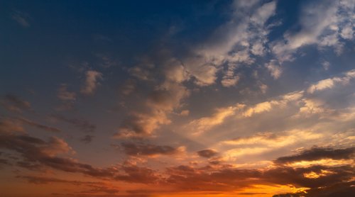 sunset  sky  landscape