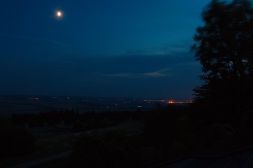 sunset  nature  panorama