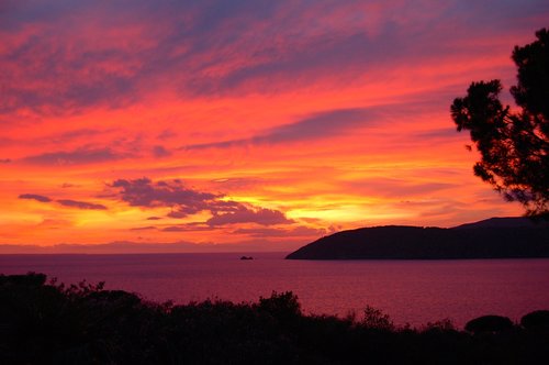 sunset  panoramic  nature