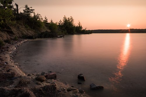 sunset  landscape  dusk