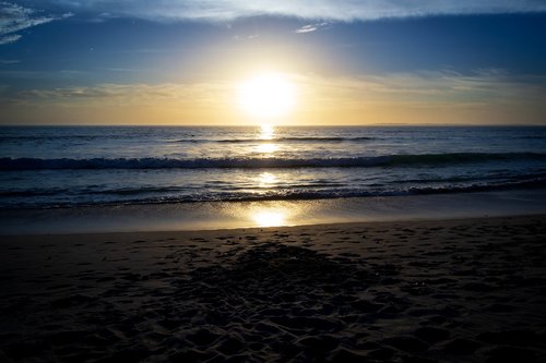 sunset  beach  ocean