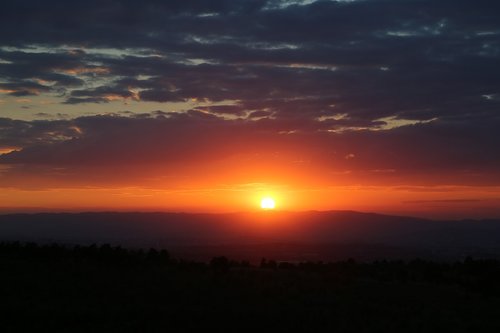 sunset  solar  nature