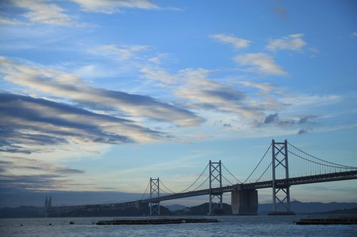 sunset  bridge