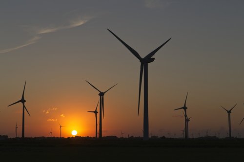 sunset  silhouette  landscape