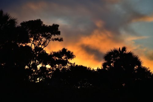 sunset  zambezi  victoria falls