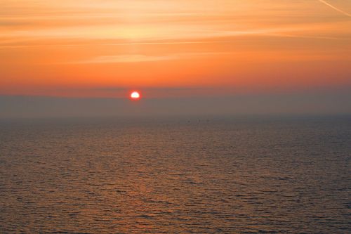 sunset baltic sea scharbeutz