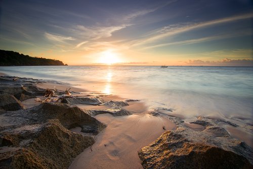 sunset  background  sky