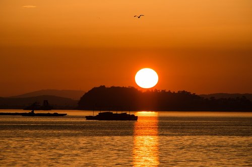 sunset  solar  landscape